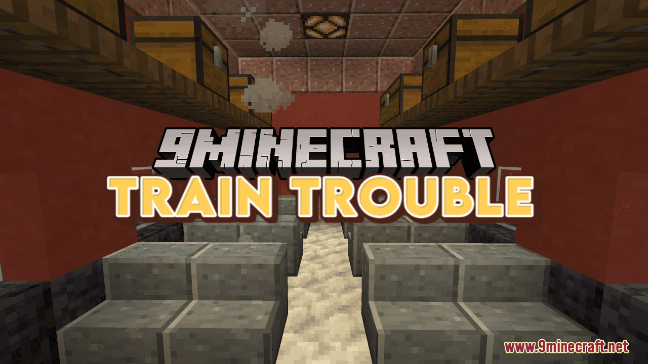 Train Trouble Map (1.21.1, 1.20.1) - Escape With Your Friends 1