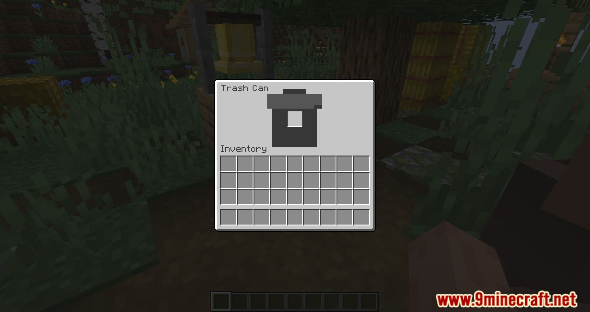 Trash Can Mod (1.20.1, 1.19.4) - Your Items Will Disappear!!! 4