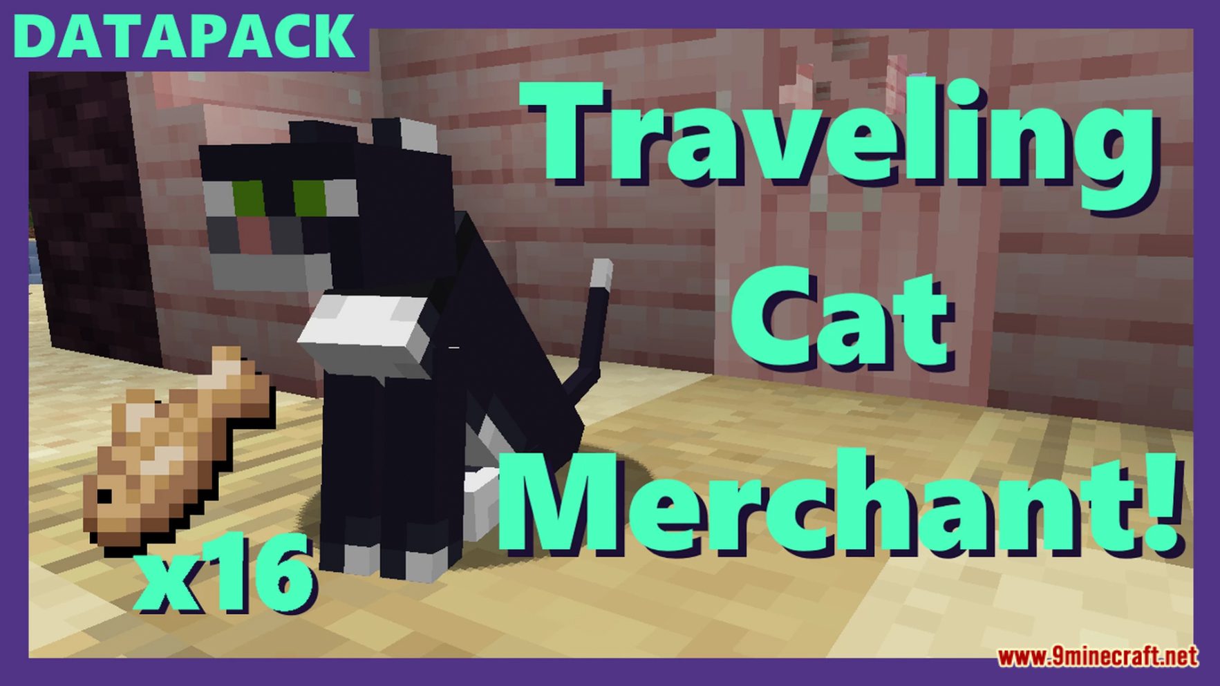 Traveling Cat Merchant Data Pack (1.20.2, 1.19.4) - Trade Your Items! 11