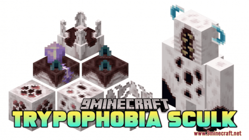 Trypophobia Sculk Resource Pack (1.20.6, 1.20.1) – Texture Pack Thumbnail