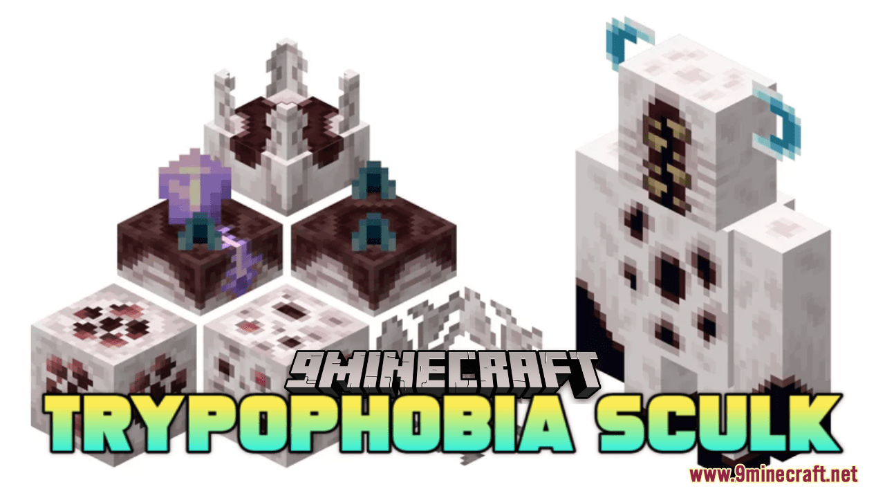 Trypophobia Sculk Resource Pack (1.20.1, 1.19.4) - Texture Pack 1