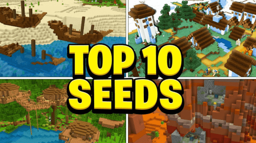 10 Epic Seeds For Minecraft (1.19.4, 1.19.2) – Java/Bedrock Edition Thumbnail