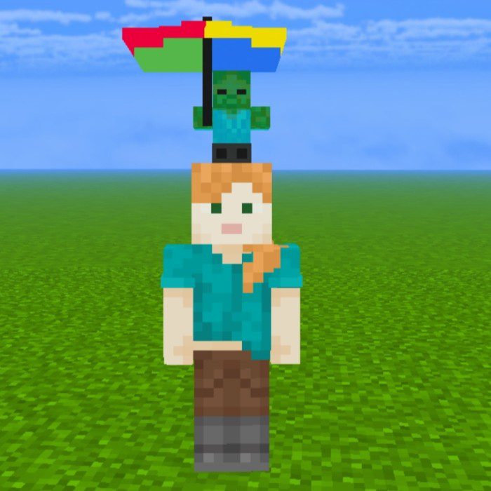 Utilities Animated Hats Addon (1.19) - MCPE/Bedrock Mod 4