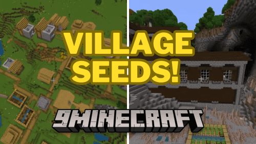 Amazing Village Seeds For Minecraft (1.20.6, 1.20.1) – Bedrock Edition Thumbnail