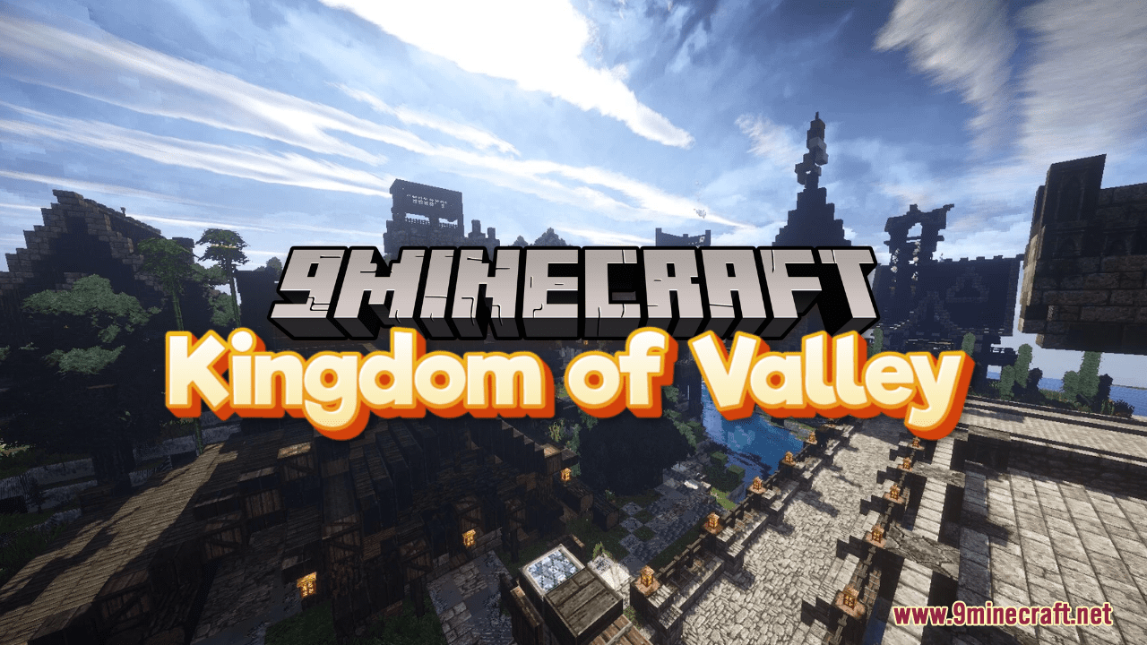 Kingdom of Valley Map (1.21.1, 1.20.1) - A Survival Achievement 1