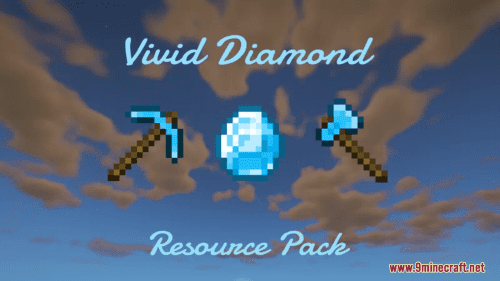 Vivid Diamond Resource Pack (1.20.6, 1.20.1) – Texture Pack Thumbnail