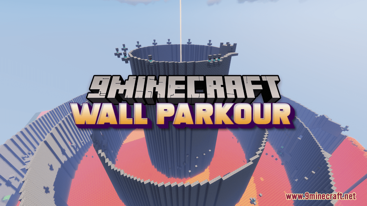 Wall Parkour Map (1.21.1, 1.20.1) - A Towering Challenge Awaits 1