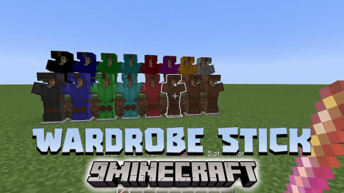 Wardrobe Stick Data Pack (1.20.2, 1.19.4) – Fast Equip Your Amour! Thumbnail