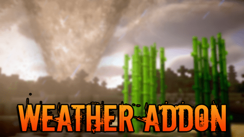 Weather Addon (1.20, 1.19) – MCPE/Bedrock Mod Thumbnail