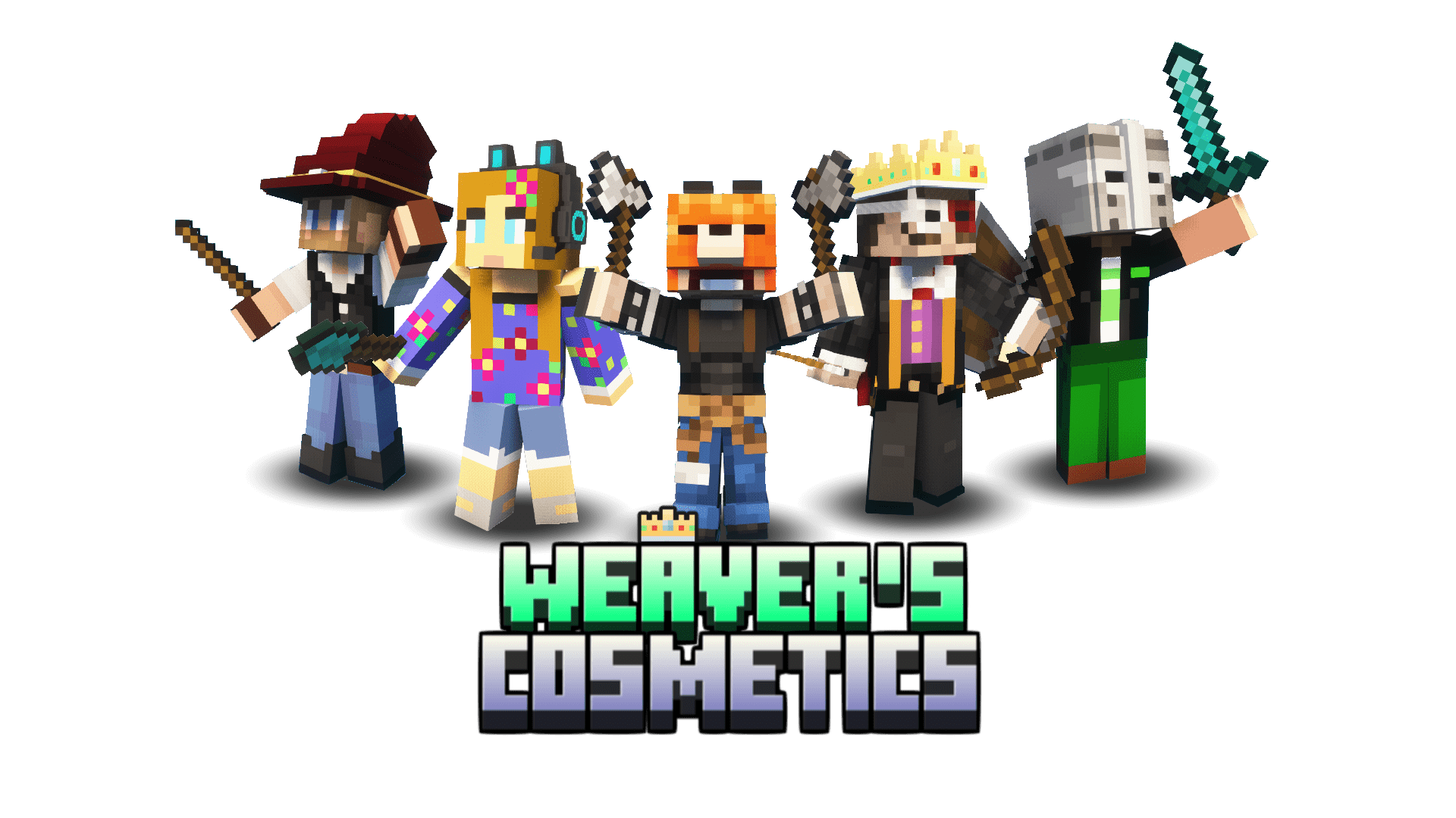 Weaver's Cosmetics Mod (1.19.2, 1.18.2) - 3D Modelled Hats & Helmets 1