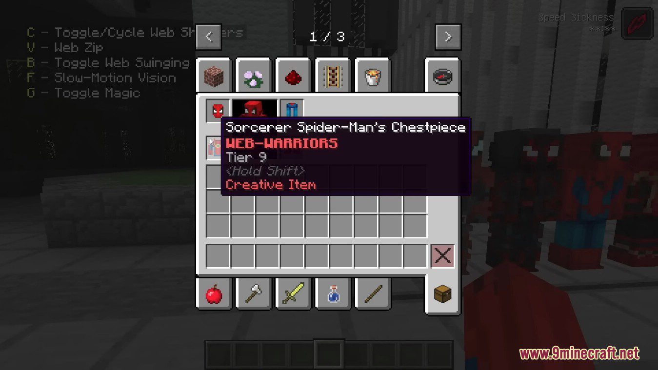 WebWarriors Heropack Mod (1.7.10) – Call Me Spider-Man 3