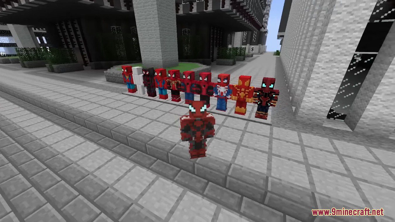 WebWarriors Heropack Mod (1.7.10) – Call Me Spider-Man 7