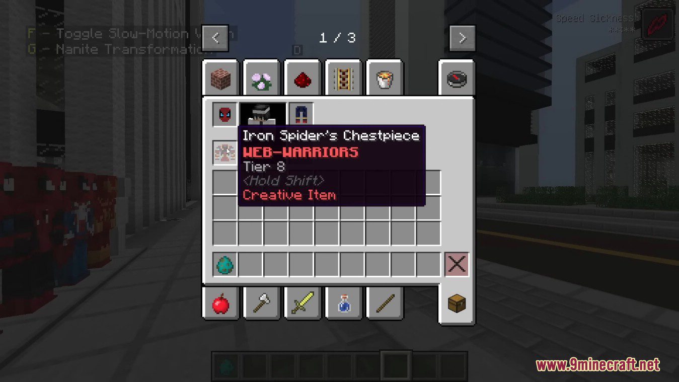 WebWarriors Heropack Mod (1.7.10) – Call Me Spider-Man 8