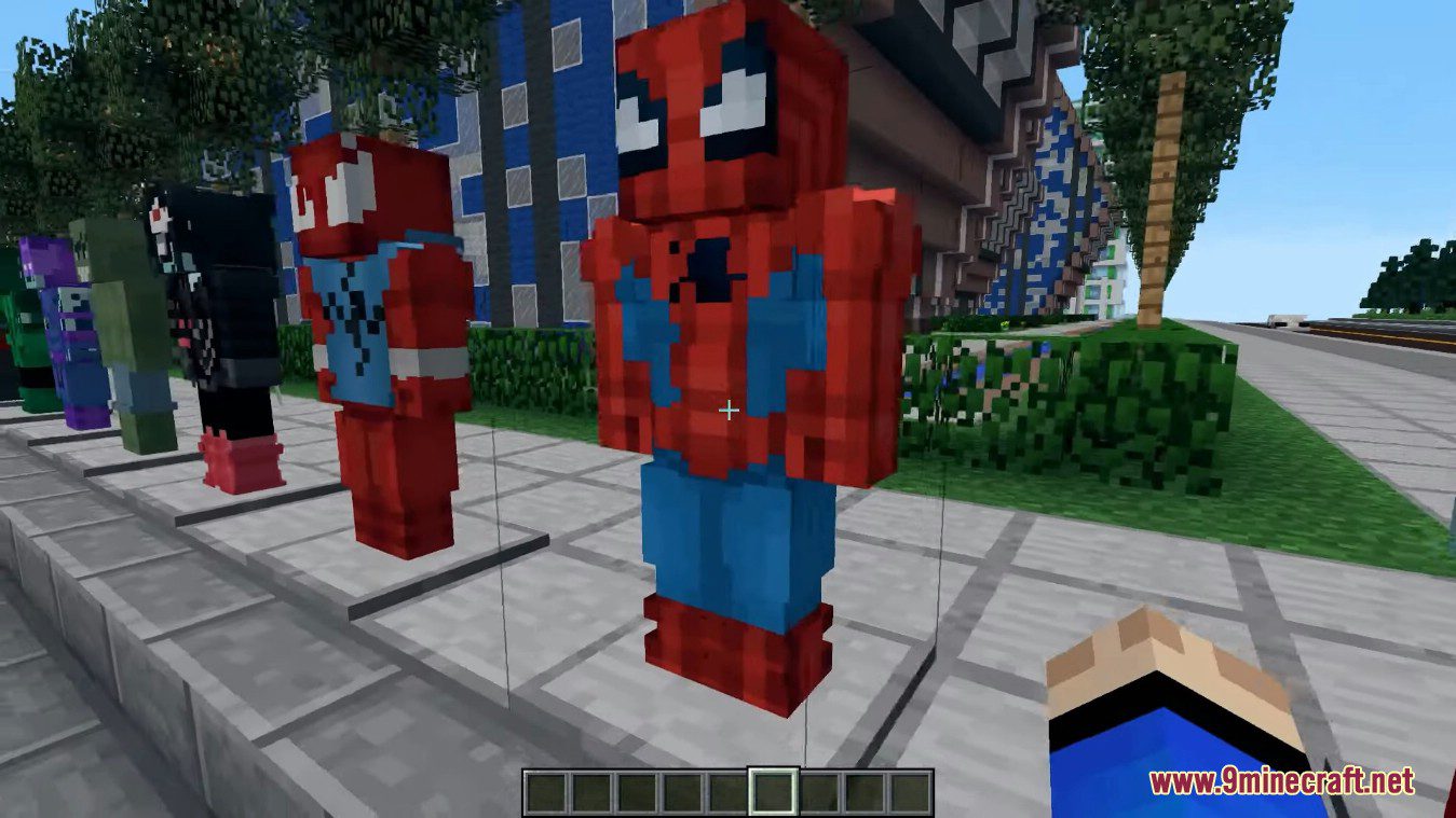 Wonderfuls Heroes Heropack Mod (1.7.10) – DC Comics & Marvel Comics Suits 11