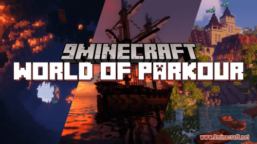 World of Parkour Map (1.21.1, 1.20.1) – The Ultimate Parkour Collection Thumbnail