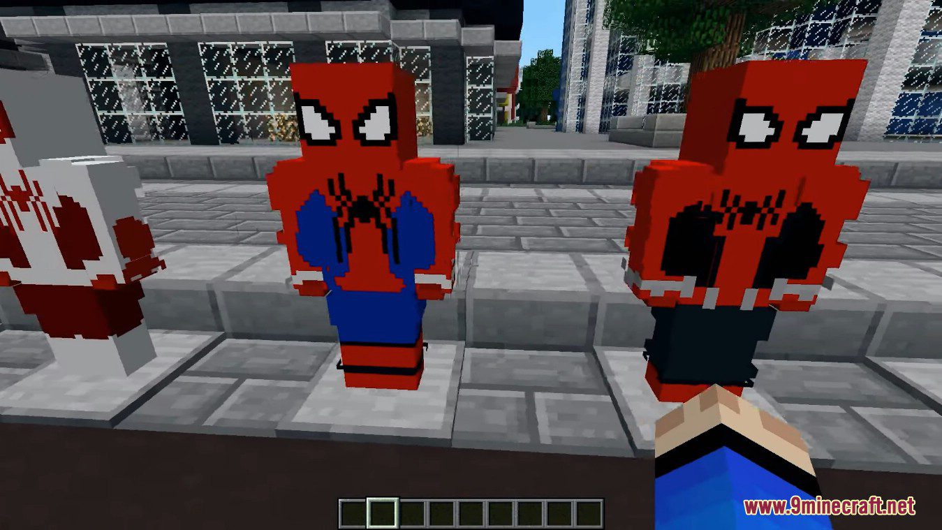 XSQHeroes Heropack Mod (1.7.10) – Spider Man Costumes 13