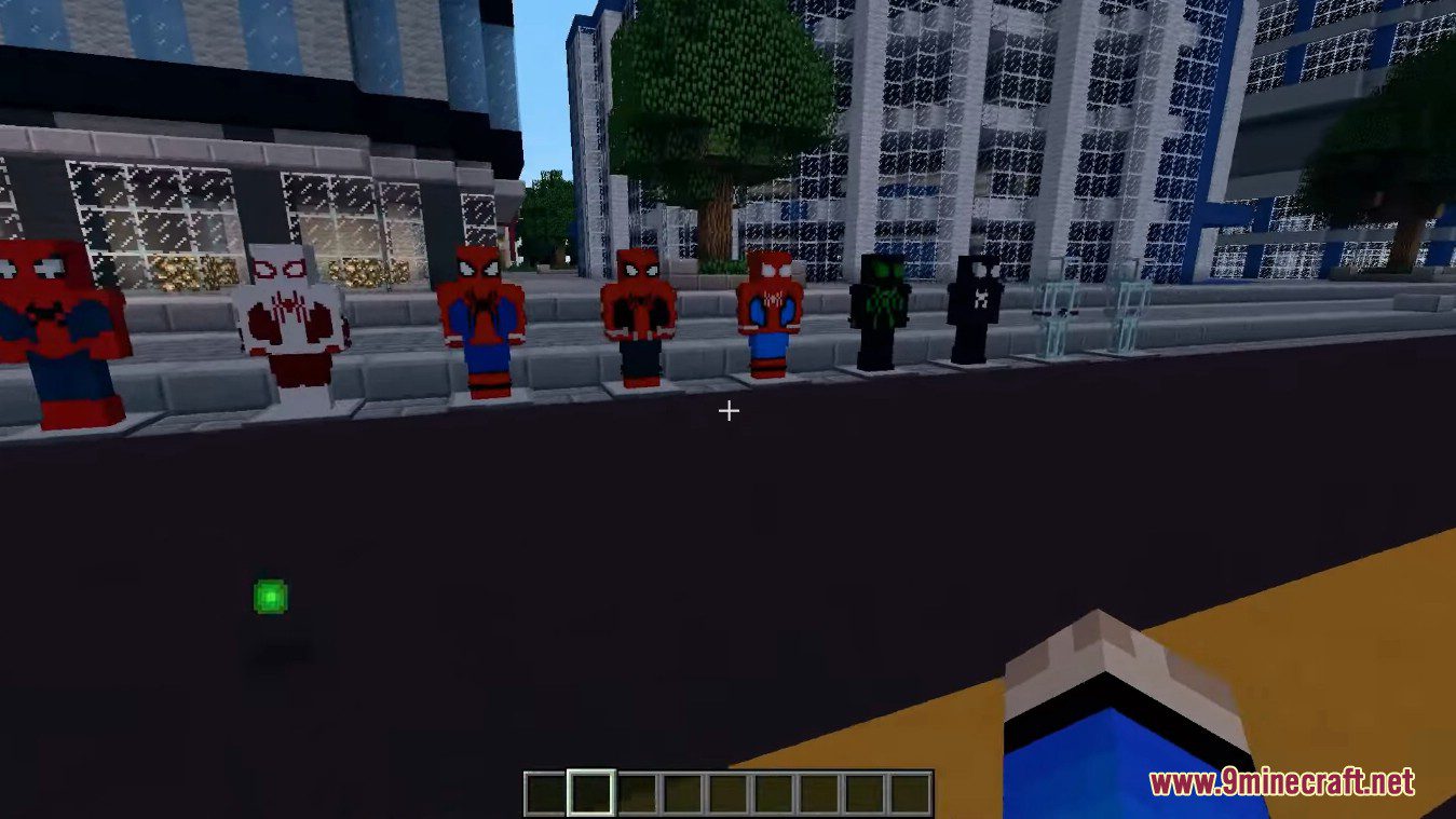 XSQHeroes Heropack Mod (1.7.10) – Spider Man Costumes 3