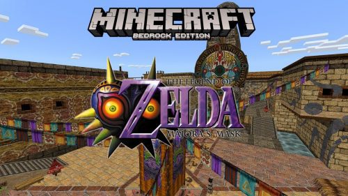 Zelda Majoras Mask Map (1.20, 1.19) – MCPE/Bedrock Thumbnail