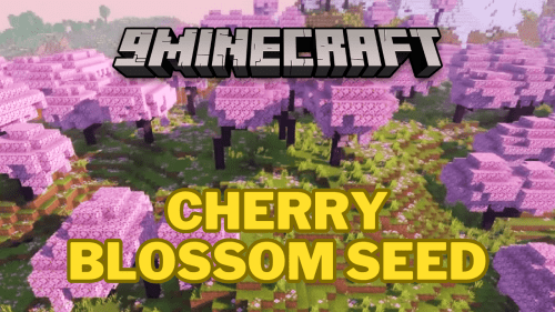 Awesome Cherry Blossom Near Spawn Seeds For Minecraft (1.20.6, 1.20.1) – Java/Bedrock Edition Thumbnail