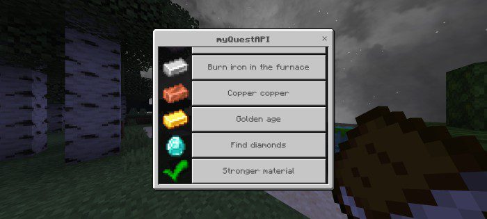 myQuestAPI Addon (1.20) - Open Source Quests Book 7