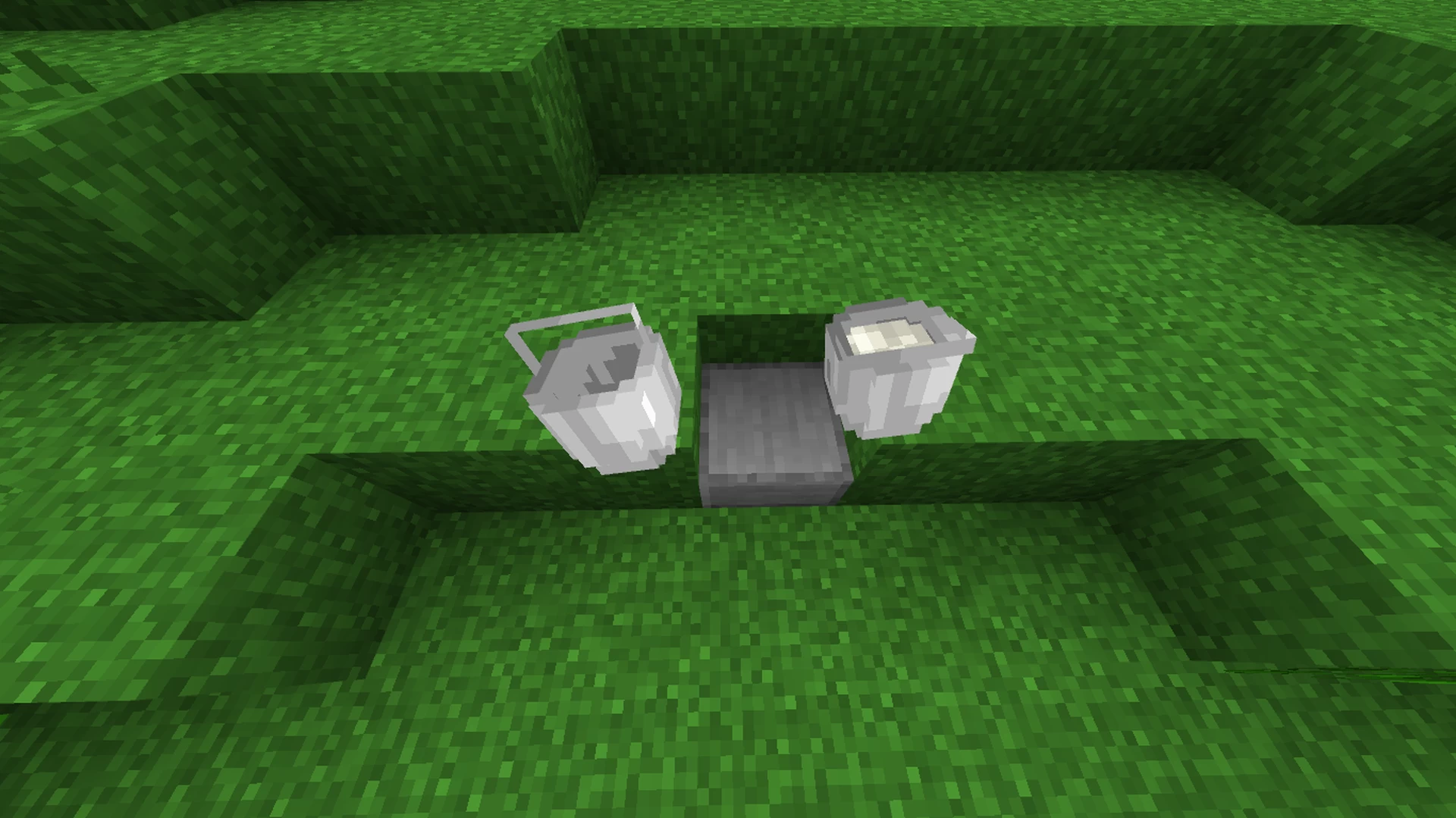 3D Buckets Texture Pack (1.20, 1.19) - Bedrock Tweaks 3