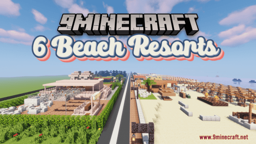 6 Beach Resorts Map (1.21.1, 1.20.1) – A Virtual Beach Vacation Thumbnail