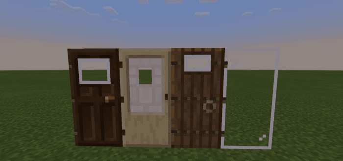 All Doors Have Windows Texture Pack (1.20, 1.19) - MCPE/Bedrock 3