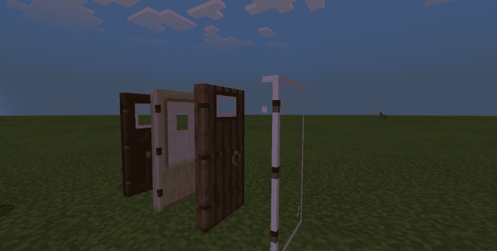 All Doors Have Windows Texture Pack (1.20, 1.19) - MCPE/Bedrock 4