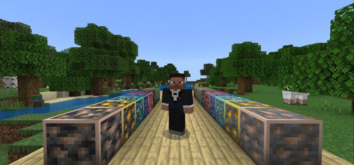 Animated Ore Borders Texture Pack (1.20, 1.19) - MCPE/Bedrock 3