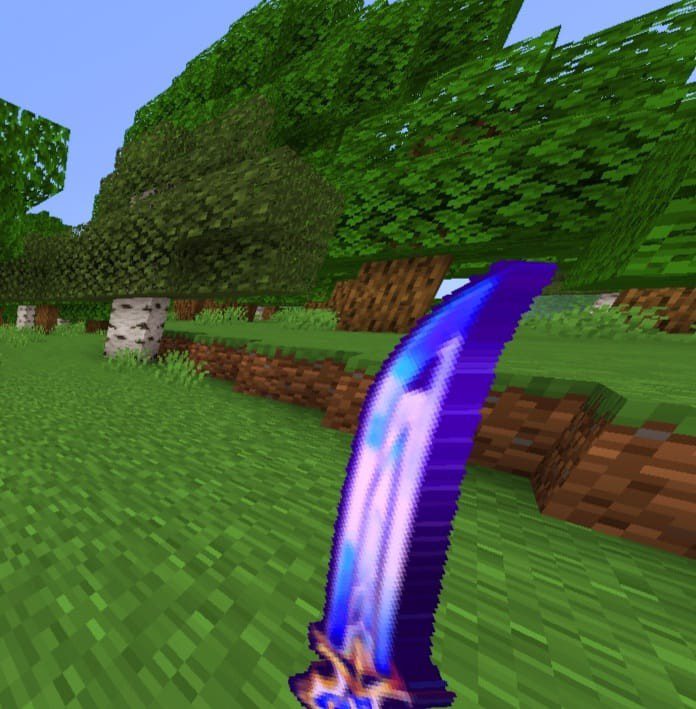 Anime Swords Addon (1.20, 1.19) - MCPE/Bedrock Mod 8