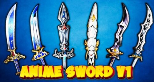 Anime Swords Addon (1.20, 1.19) – MCPE/Bedrock Mod Thumbnail