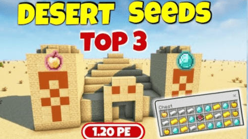 New Desert Minecraft Seeds (1.20.6, 1.20.1) – Bedrock Edition Thumbnail