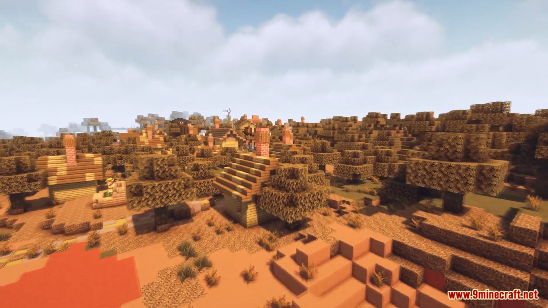 Badlands Village Data Pack (1.20.2, 1.19.4) - Wild West Village! 2