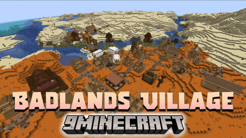 Badlands Village Data Pack (1.20.2, 1.19.4) – Wild West Village! Thumbnail