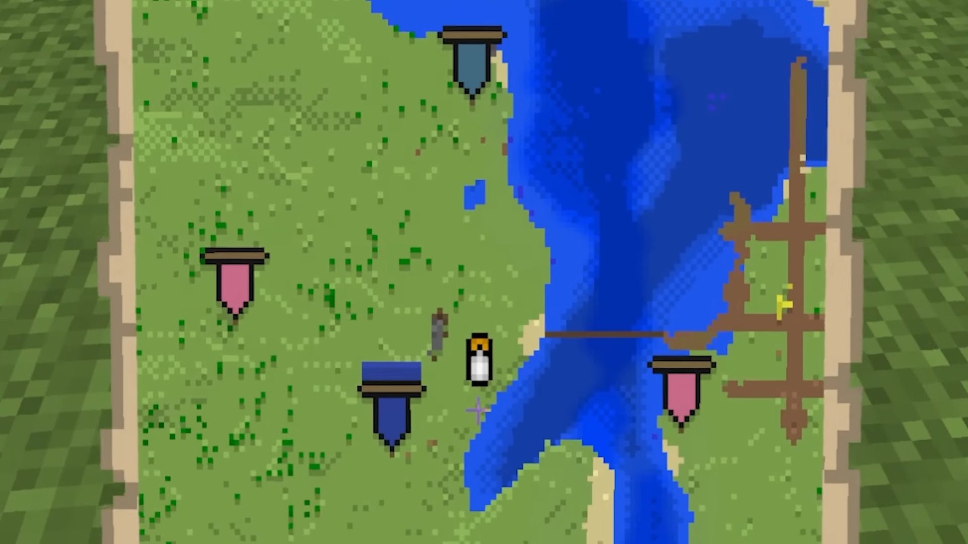 Banner Map Markers (1.21, 1.20) - MCPE/Bedrock Scripts/Addon 3