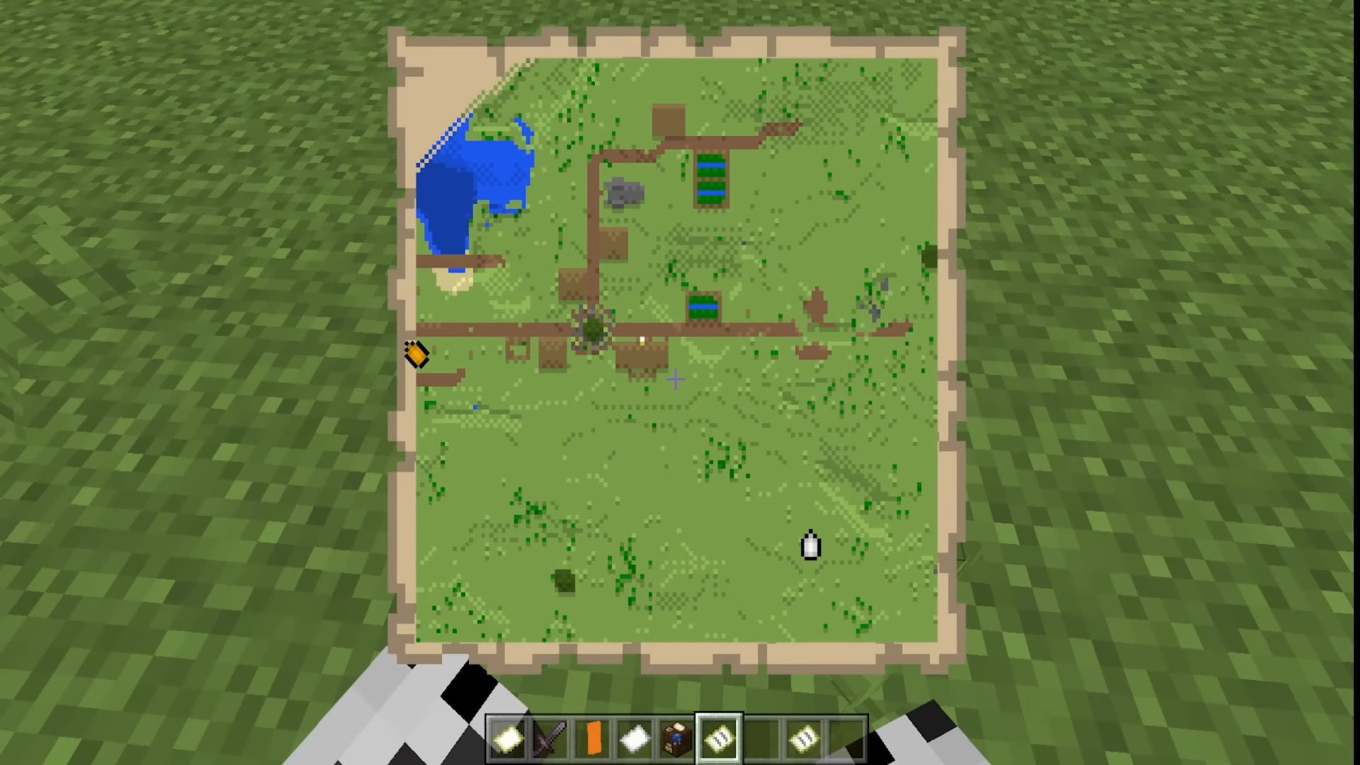 Banner Map Markers (1.21, 1.20) - MCPE/Bedrock Scripts/Addon 6