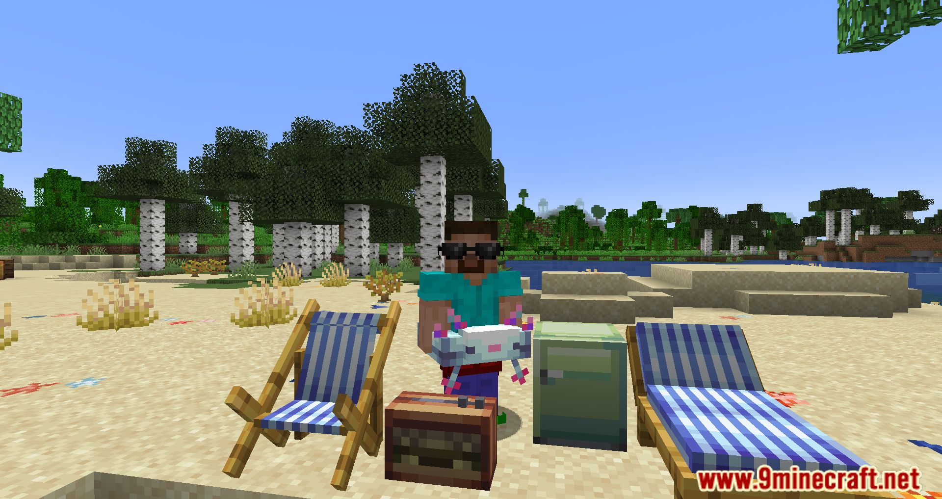 Beachparty Mod (1.20.1, 1.19.2) - Transforming Minecraft into A Tropical Paradise 11