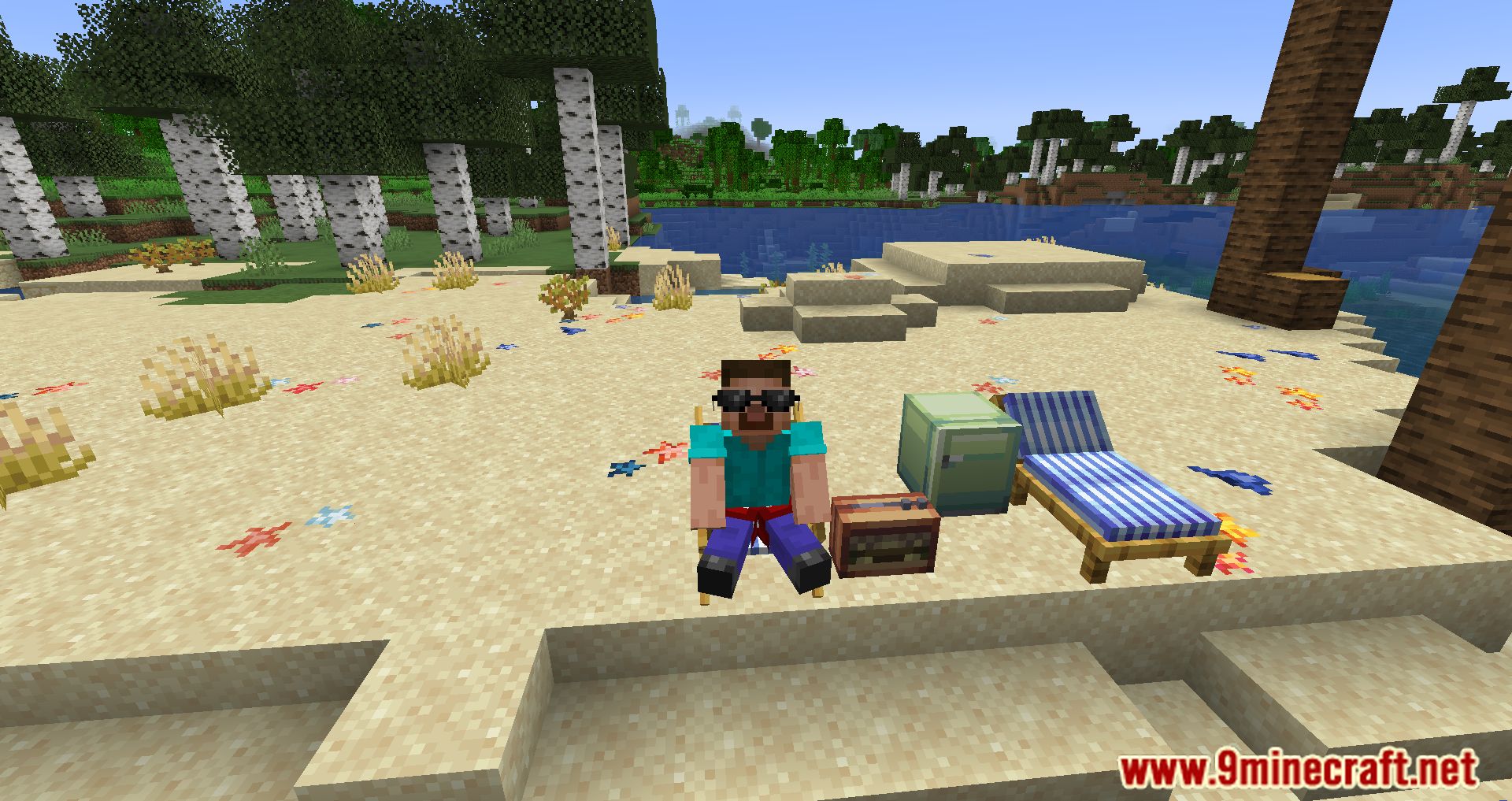 Beachparty Mod (1.20.1, 1.19.2) - Transforming Minecraft into A Tropical Paradise 4