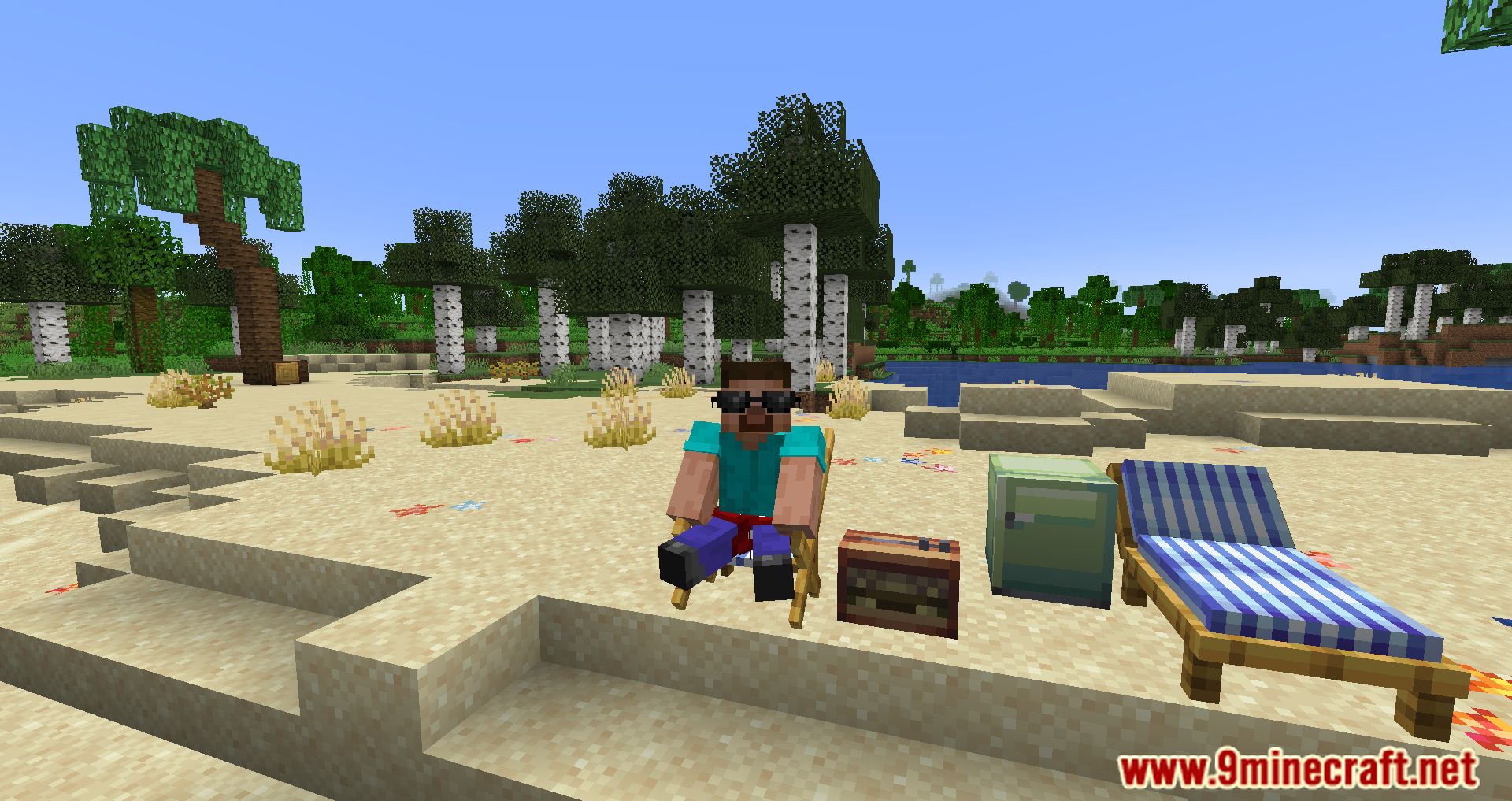 Beachparty Mod (1.20.1, 1.19.2) - Transforming Minecraft into A Tropical Paradise 6