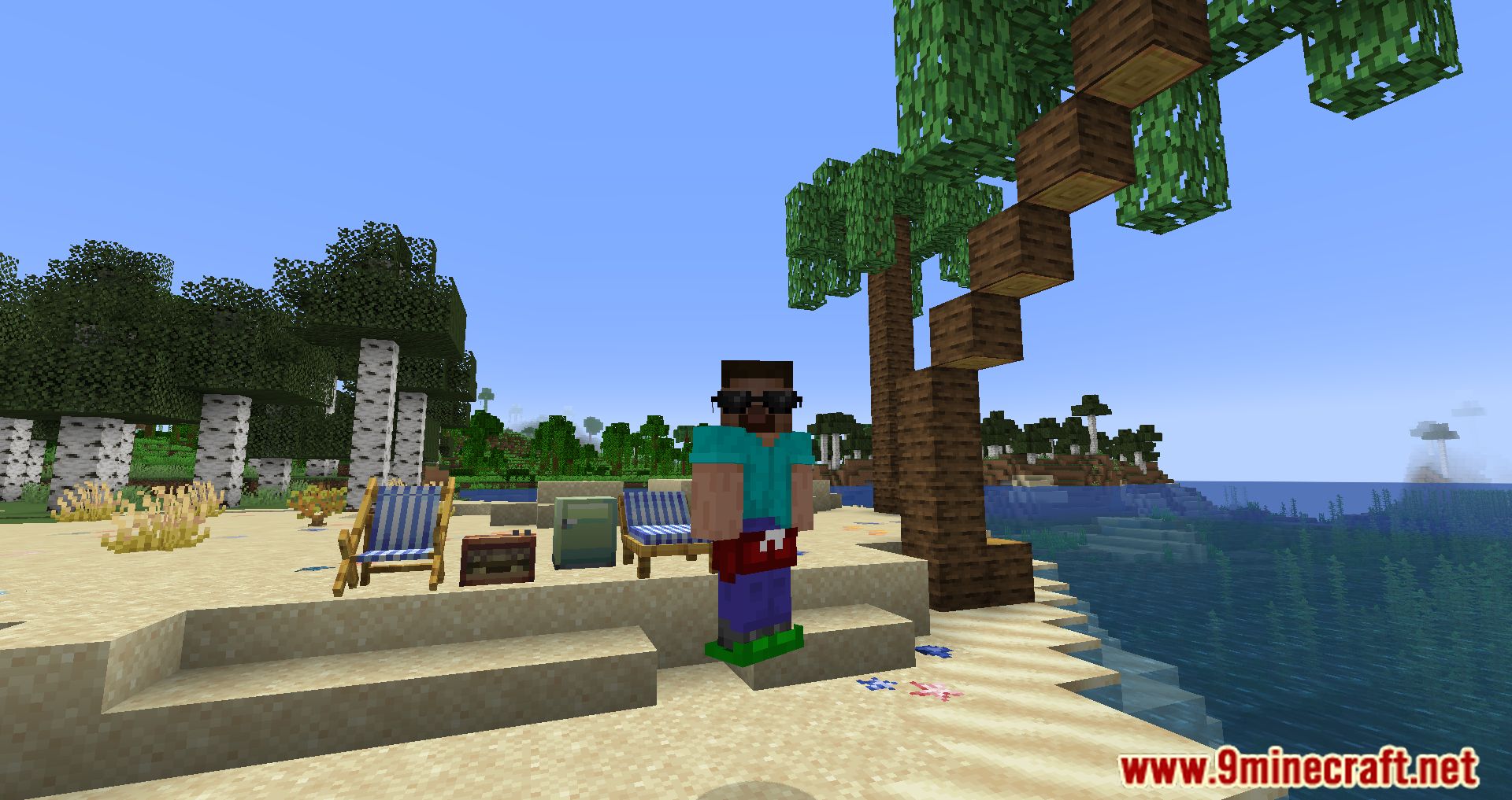 Beachparty Mod (1.20.1, 1.19.2) - Transforming Minecraft into A Tropical Paradise 7