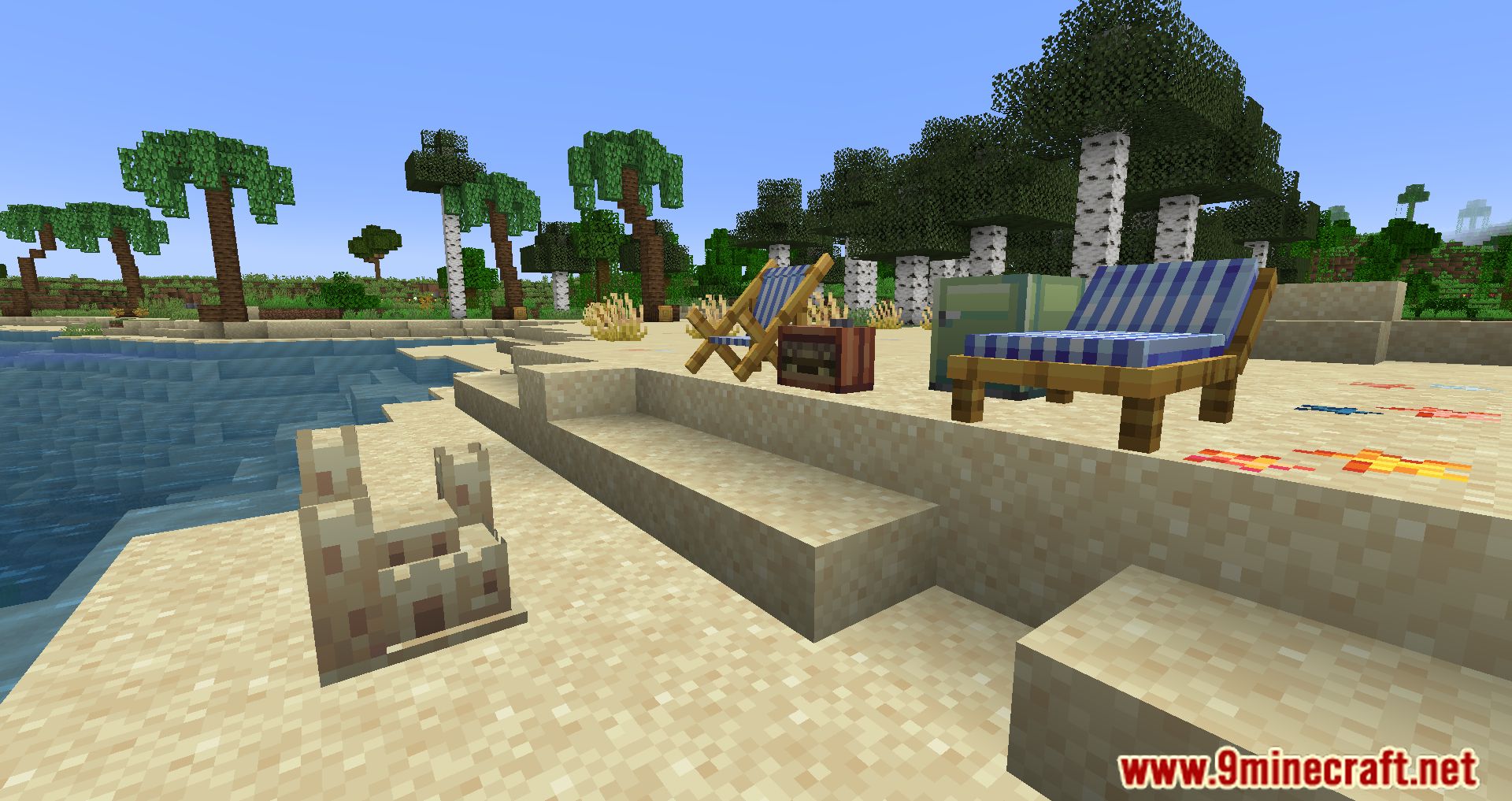 Beachparty Mod (1.20.1, 1.19.2) - Transforming Minecraft into A Tropical Paradise 8