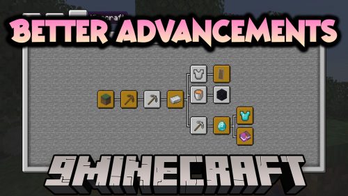 Better Advancements Mod (1.21, 1.20.1) – New Advancements System Thumbnail