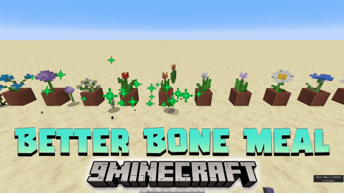 Better Bone Meal Data Pack (1.20.2, 1.19.4) –  Bone Meal On Every Plant! Thumbnail