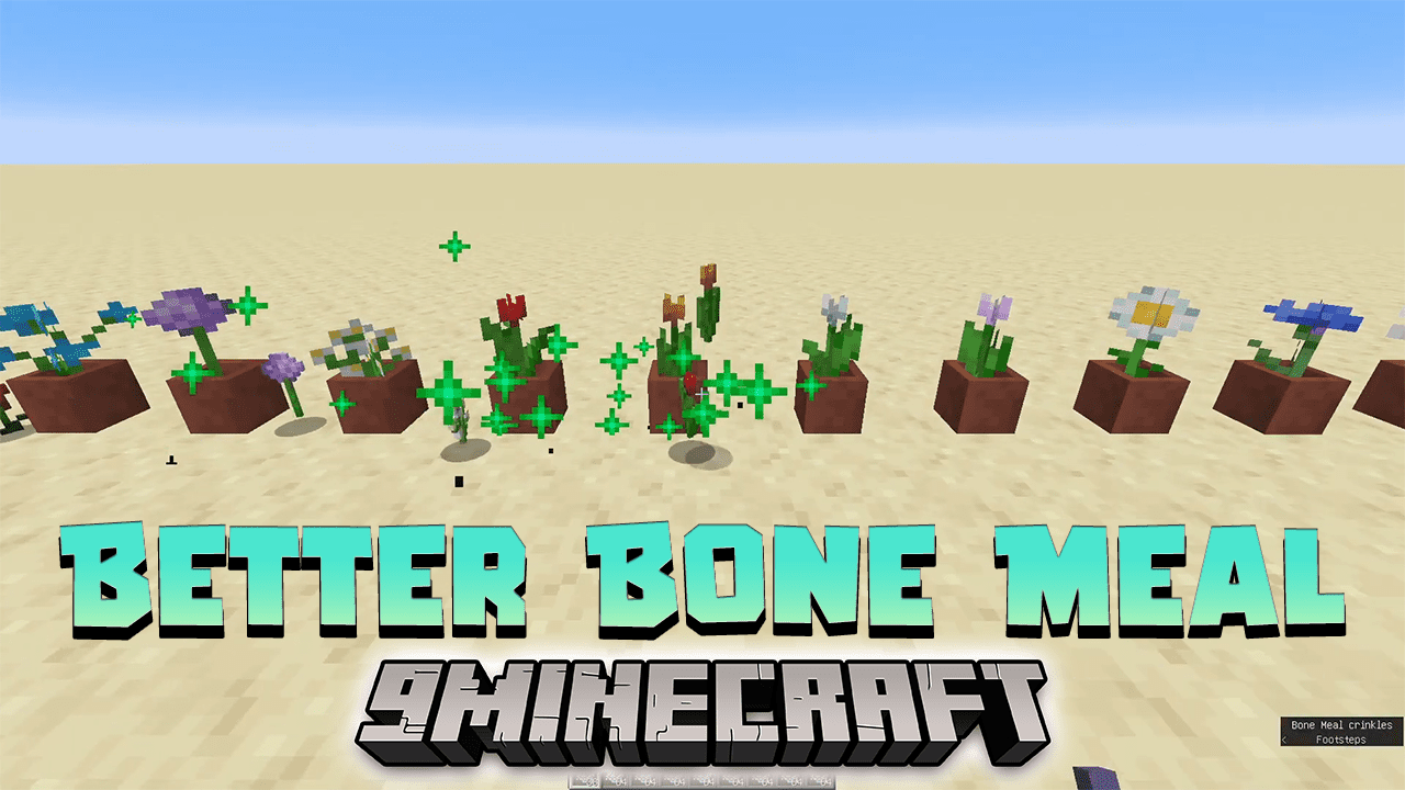 Better Bone Meal Data Pack (1.20.2, 1.19.4) - Bone Meal On Every Plant! 1