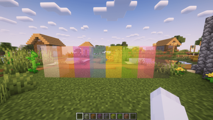 Better Glass Texture Pack (1.20, 1.19) - MCPE/Bedrock 12