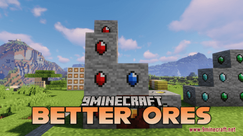 Better Ores Resource Pack (1.20.6, 1.20.1) – Texture Pack Thumbnail