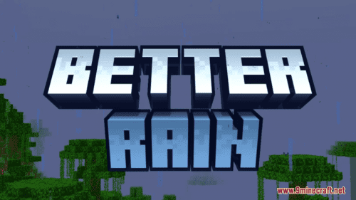 Better Rain Resource Pack (1.20.6, 1.20.1) – Texture Pack Thumbnail