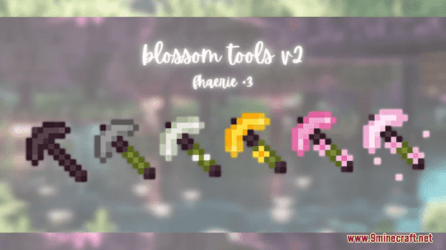 Blossom Tools Resource Pack (1.20.6, 1.20.1) – Texture Pack Thumbnail