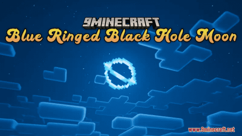 Blue Ringed Black Hole Moon Resource Pack (1.20.6, 1.20.1) – Texture Pack Thumbnail