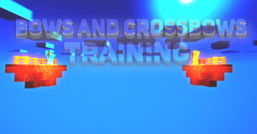 Bows And Crossbows Training Map (1.20, 1.19) – MCPE/Bedrock Thumbnail